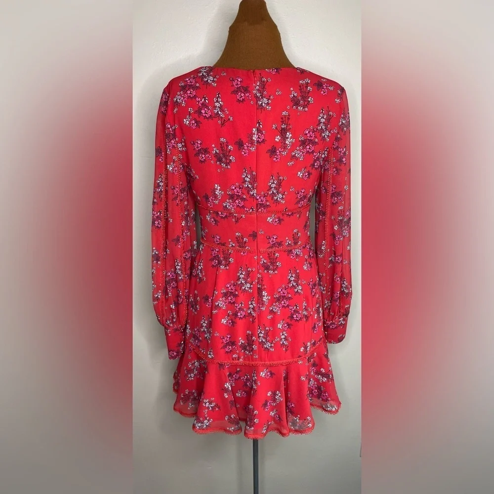 Keepsake The Label Heart And Soul Long Sleeve Mini Dress Size Small - Picture 4 of 13